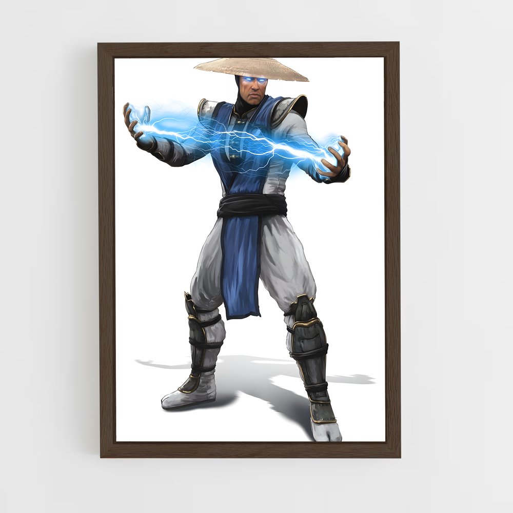 Poster Raiden: Fureur Électrique – affiche Mortal kombat (vue 5)